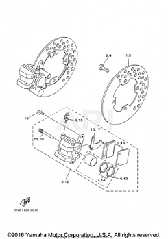 FRONT BRAKE CALIPER