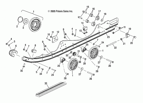 RAIL MOUNTING - S07NP5CS/CE (4997259725B07)