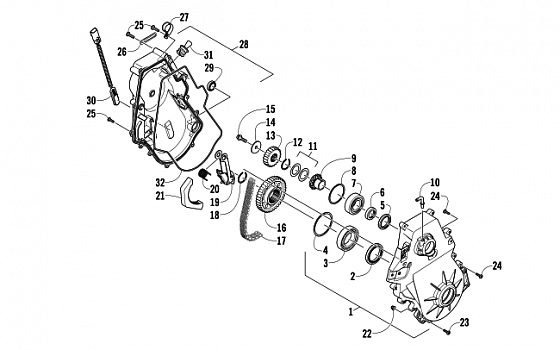 CHAIN CASE ASSEMBLY