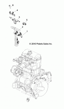 ENGINE, FUEL INJECTOR - R13XE76AD/EAI (49RGRFUELINJECT11RZRS)