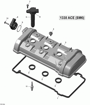 Valve Cover _73R1534b