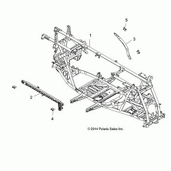 CHASSIS, MAIN FRAME - A15SVA85FD (49ATVFRAME15SCRM1)