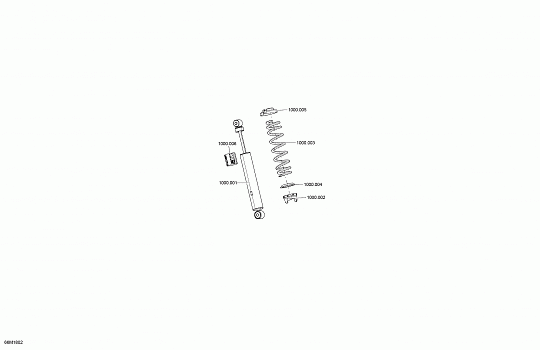 Front Shocks Summit - 850 E-TEC - Package SP