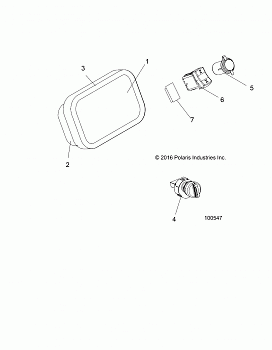 ELECTRICAL, DASH INSTRUMENTS AND SWITCHES - A18DAE57B2 (100547)