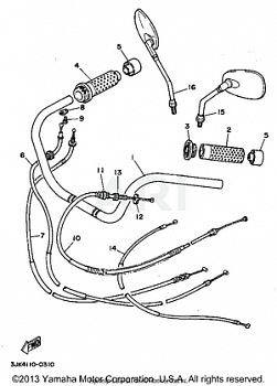 STEERING HANDLE CABLE