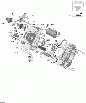 Crankcase And Electric Starter