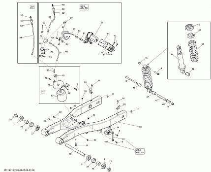 Suspension, Rear _26Y1408