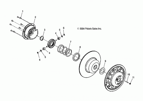 DRIVEN CLUTCH - S05NJ5BS/A (4992769276C05)