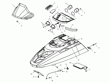 HOOD - S01SS7AS (4960946094A010)