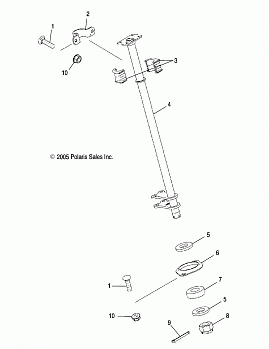 STEERING POST - A06MH68AA/AD/AF (4999200139920013C03)