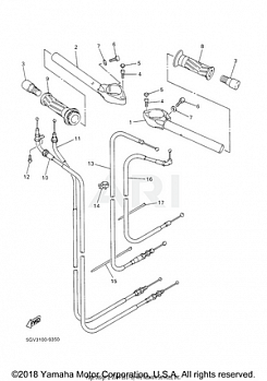 STEERING HANDLE CABLE