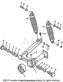 SWING ARM REAR SHOCKS