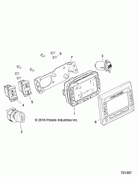 ELECTRICAL, DASH INSTRUMENTS AND CONTROLS - Z17VFE92AK/AM/AB (701387)