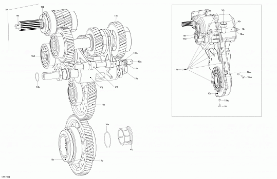 Transmission Fast Ratio - 1200 4-TEC