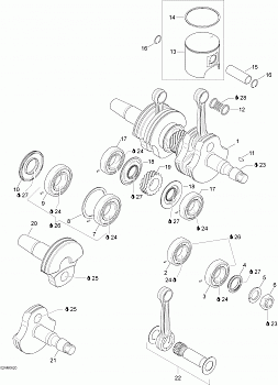 Crankshaft And Pistons