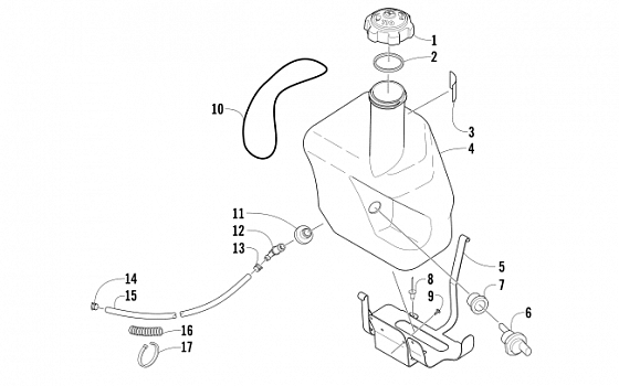 OIL TANK ASSEMBLY