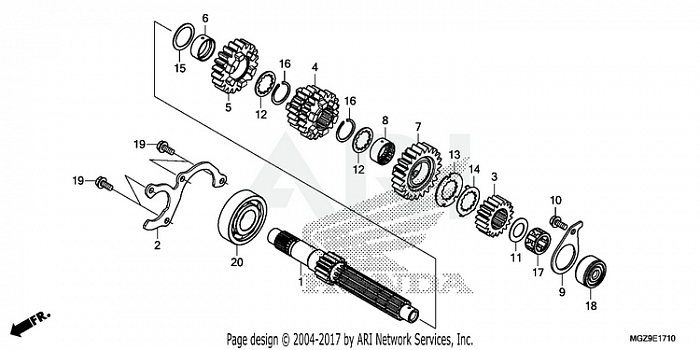 TRANSMISSION (MAINSHAFT)