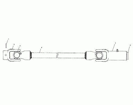 PROP SHAFT - A00CH50AA (4954805480B007)