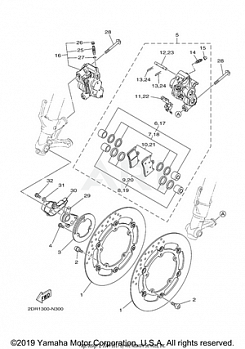 FRONT BRAKE CALIPER