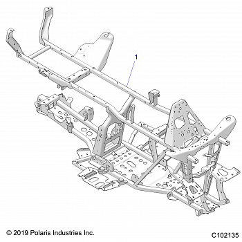 CHASSIS, FRAME - A20SEA57L6/L7 (C102135)
