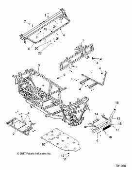 CHASSIS, FRAME and FRONT BUMPER - R18RMA57B1/B9/L1/E57BV/N4 (701866)