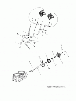 ENGINE, EXHAUST VALVES and SOLENOID - S15DR6PEL (49SNOWEXHAUSTVALVES15600AS)