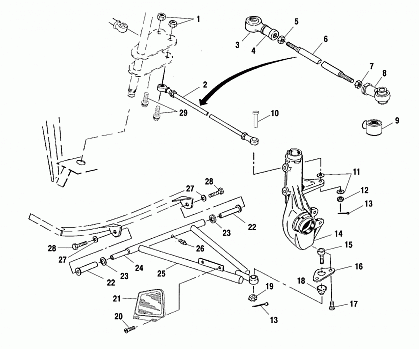 A-ARM/STRUT MOUNTING - A01BG50AA (4963766376B007)