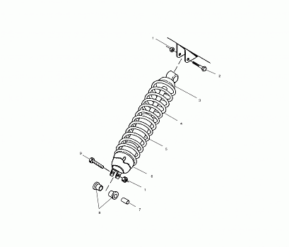 SHOCK MOUNTING - A01CB32AA (4963966396C010)