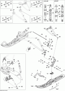 Front Suspension And Ski