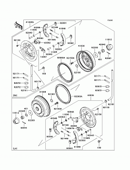 Front Hubs/Brakes