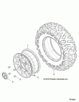 WHEELS, FRONT - Z17VFE92AK/AM/AB (701503)