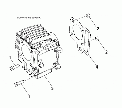 ENGINE, CYLINDER - A17YAK11A4/A6/N4/N6 (A00015)