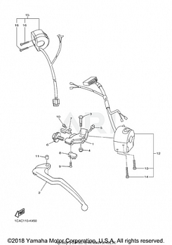 HANDLE SWITCH LEVER