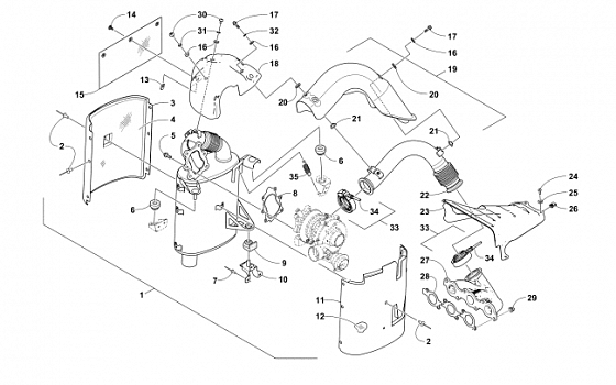 EXHAUST ASSEMBLY