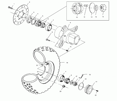 FRONT WHEEL - A02CH42AA (4968536853B09)