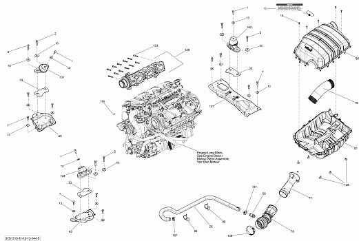 Engine And Air Intake Silencer