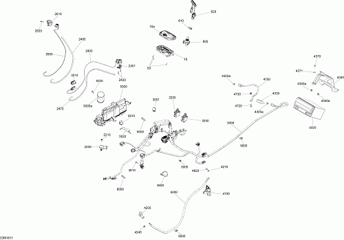 Electrical System Freeride, Summit - 850 E-TEC - Electric Starter