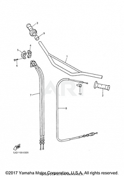 STEERING HANDLE CABLE