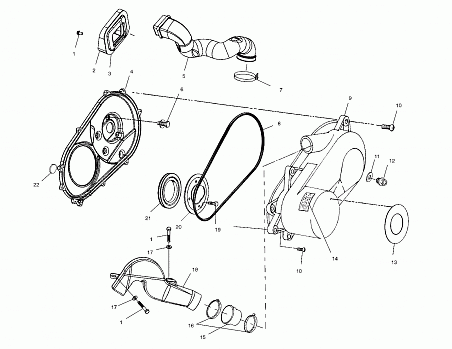 CLUTCH COVER - A03CD32AA/AB/AC/FB (4975217521C05)