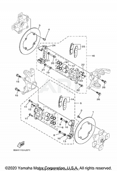 FRONT BRAKE CALIPER