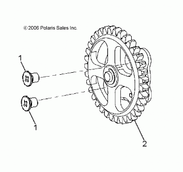 ENGINE, OIL PUMP - A11KA09AB/AD (49ATVOILPUMP07OTLW90)