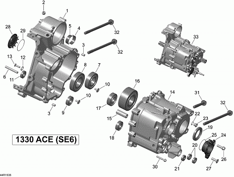 Gearbox Housing _44R1535