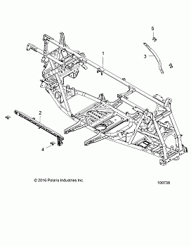 CHASSIS, MAIN FRAME - A17SXS95CL (100738)