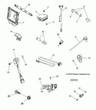 ELECTRICAL, SWITCHES, SENSORS, ECU and CONTROL MODULES - A18SVE95BR