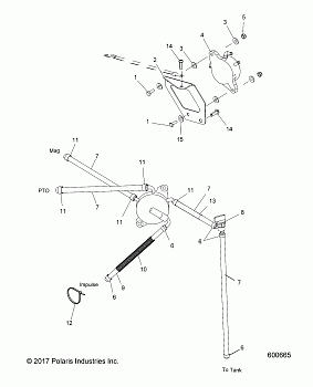 FUEL SYSTEM, FUEL PUMP and LINES - S19CEE5BSL (600665)