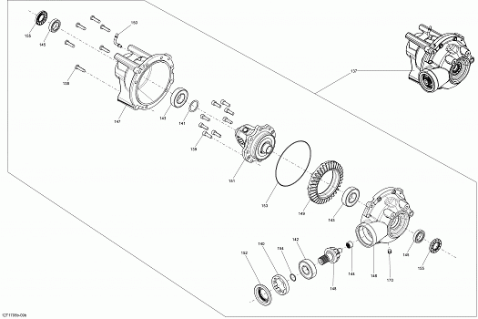 Drive System, Front Differential