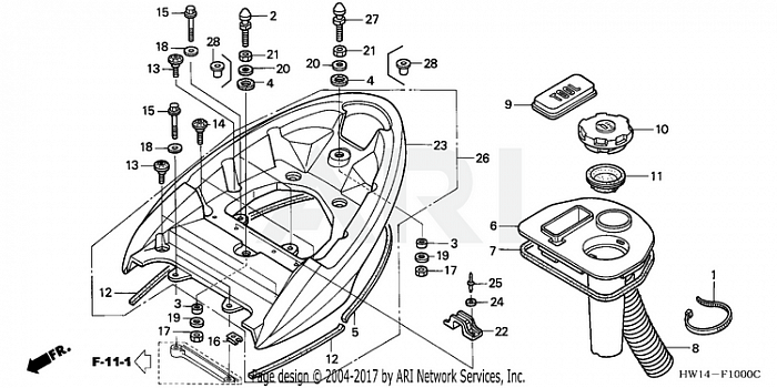 REAR GRIP + REAR TRAY