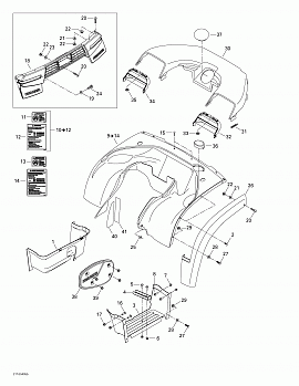 Body And Accessories, Rear View