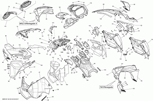 Hood, Windshield And Console