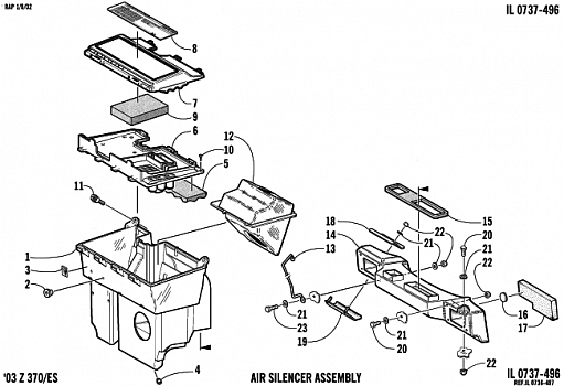 AIR SILENCER ASSEMBLY